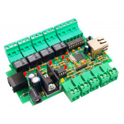 MOUNTED Ethernet 4IN / 4OUT FT823M expandable I / O control interface