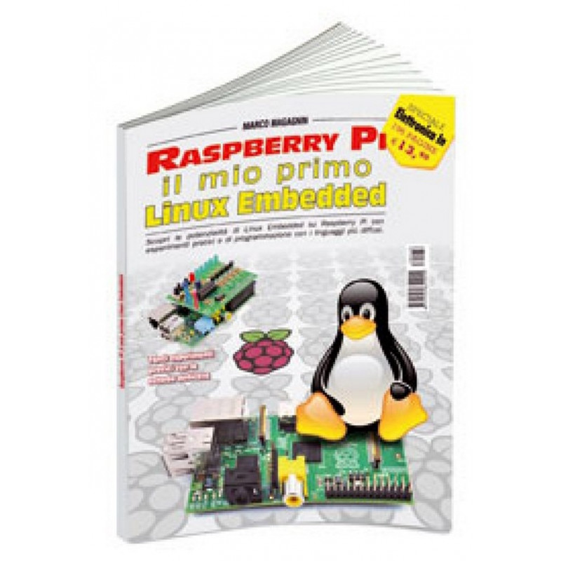 Libro tutorial "Raspberry PI, mi primer Linux integrado" RASPBOOK1