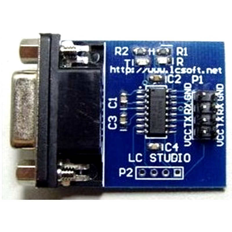 Serial Level Converter Modul RS232 - TTL 3.3-5V Arduino kompatibel