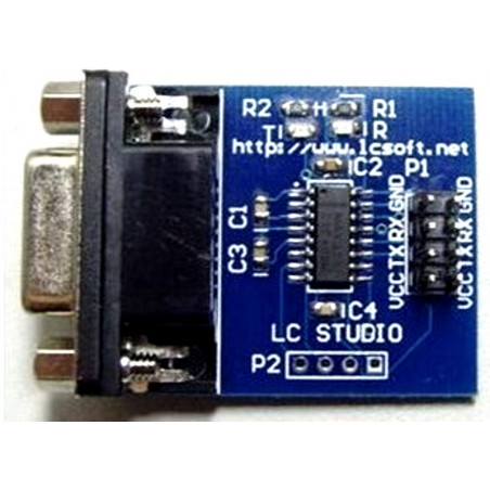 Modulo convertitore livello seriale RS232 - TTL 3,3-5V Arduino compatibile