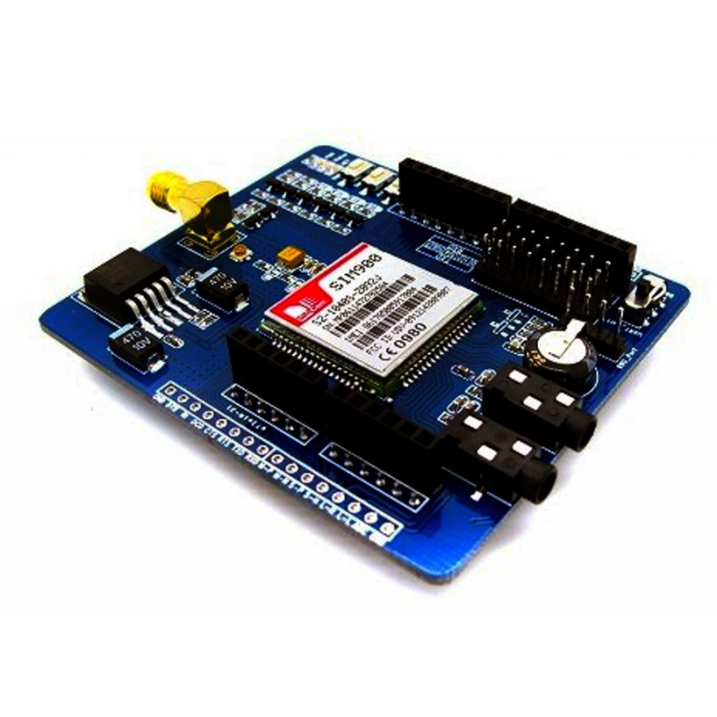 Shield Arduino GSM/GPRS con modulo SIM900 Voce, SMS, Dati, Fax