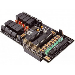 I2C I2C expansion kit IO 8 IN + 8 OUT Relay for Raspberry PI