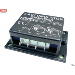 Caricabatteria per doppia batteria piombo 6V 12V 24V 10-20A equalizzato