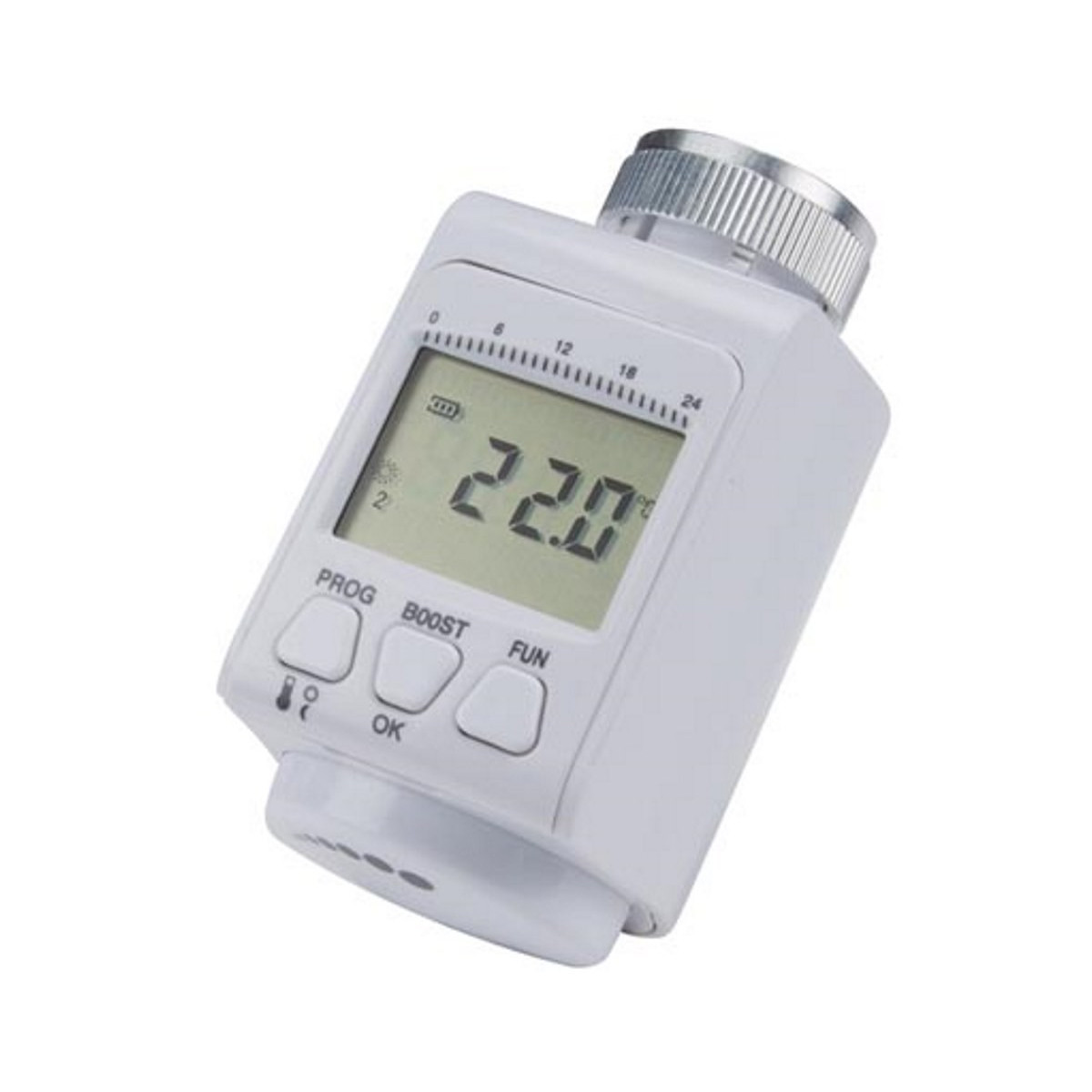 Valvola Termosifone SONNI Nera G1/2 50mm Valvola Termostatica SONNI Per Termosifoni - Termostato Nero Per Impianti Di Riscaldamento Termostato Nero Sonni