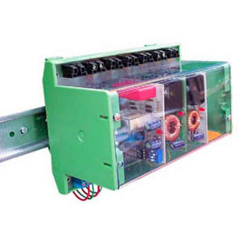 Plastic container for DIN rail mounting KIT K8006 K8056 VM118 VM129 VM201