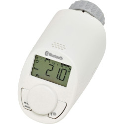 Testina termostatica radiatore digitale Bluetooth controllo APP smartphone crono