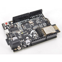 Tarjeta Fishino UNO Arduino módulo Atmega328 RTC microSD WiFi
