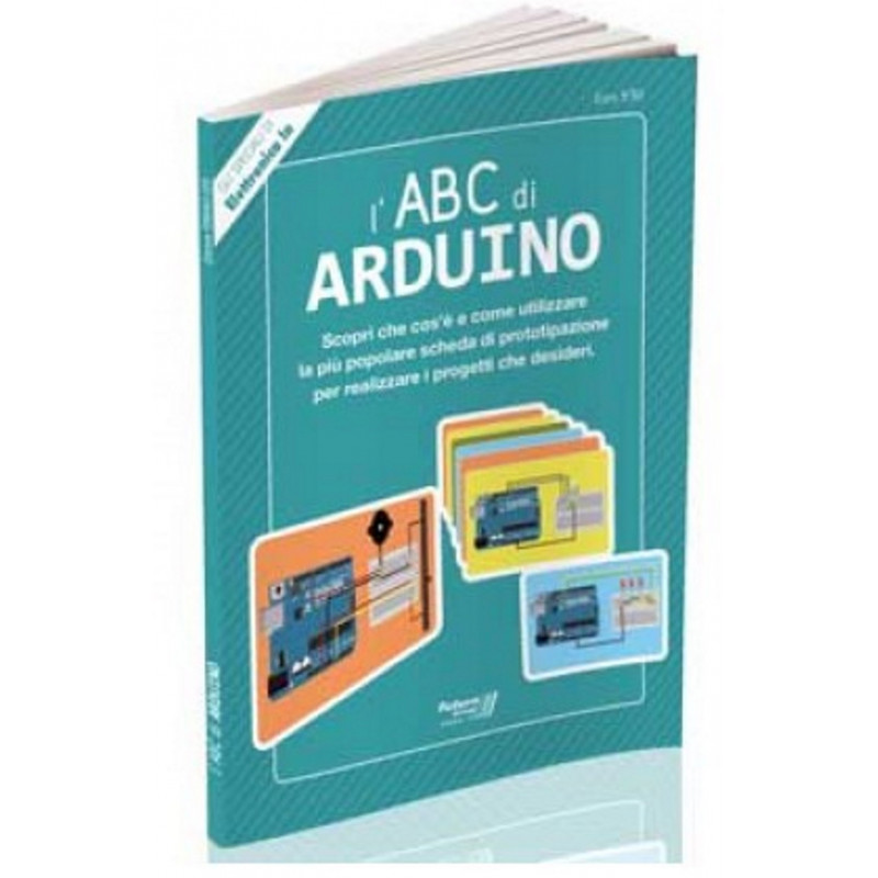 Book L'ABC DI ARDUINO electronic teaching programming Arduino