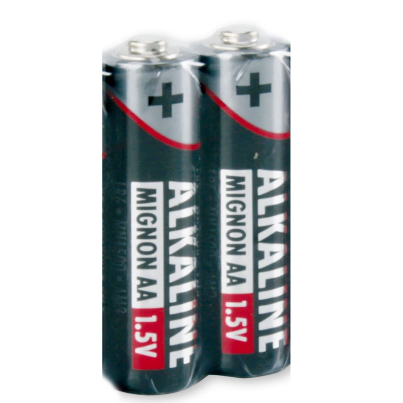 Set mit 2 Ansmann alkalischen Red Line AA LR6 Batterien