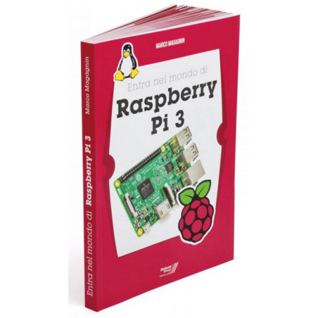 LIBRO “Entra nel mondo di Raspberry PI 3” guida primi passi e uso - RASPBOOK3