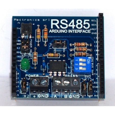 Shield Arduino interfaz RS485 universal profesional 3.3V 5V MAX485