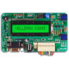 Display LCD con MESSAGGI PROGRAMMABILI richiamabili da input a pulsante