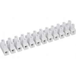 12x 4-10 mm² Schraubklemmenmammut 57A 500V mit Kabelschutz