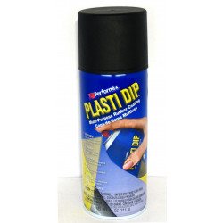 Liquid Rubber Spray noir Plasti Dip® 325ml Résistance aux UV et à l'atmosphère