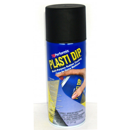 Spray de caucho líquido negro Plasti Dip® 325ml Resistencia a los rayos UV y a la atmósfera