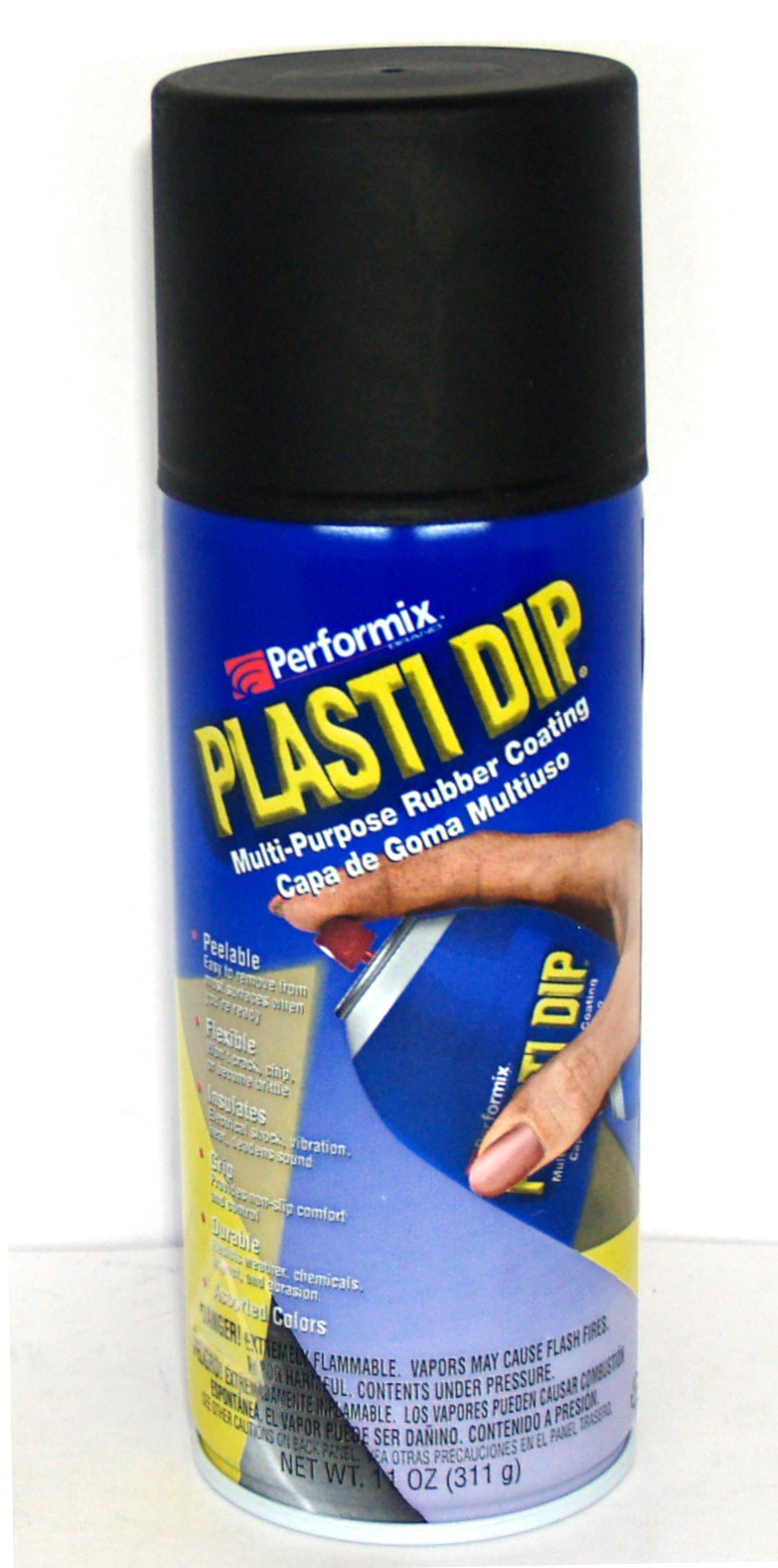 Gomma Liquida Spray nera Plasti Dip® 325ml resistenza UV e atmosferici