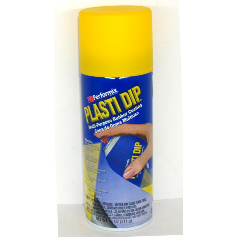 Liquid Rubber Spray jaune Plasti Dip® 325ml Résistance aux UV et à l'atmosphère