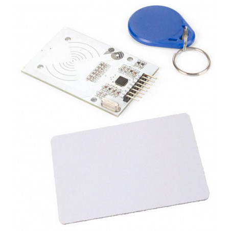 SHIELD ARDUINO READ-WRITE MODULE FOR RFID - 13.26MHZ with CARD and TAG