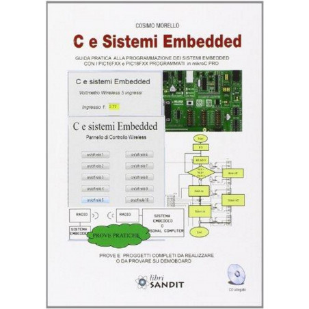 BOOK "C and Embedded Systems Guide to Programming" with CD