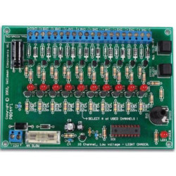KIT 10 LICHTWIRKUNGEN 10 KANÄLE 400mA PROGRAMMIERBAR 12V DC