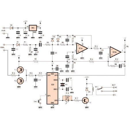 MONTIERT Elektronisches RFID-Schloss mit Türöffnerrelais und Ein-Aus-12-V-Gleichstrom mit Antenne