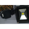 Spot LED avec capteur panneau photovoltaïque 10W 20W chaud froid