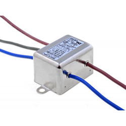 Filtres de suppression des interférences EMI 250V 10A bornes de câble électrique à faible dispersion