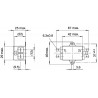 Filtre secteur anti-interférence EMI pour appareils électriques électroniques 250V 6A