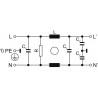 Filtro de red antiinterferencias EMI para dispositivos eléctricos electrónicos 250V 3A