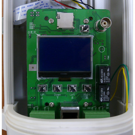 Cámara IP ONVIF 2 MPX Lectura de matrícula 6-22 mm Luz LED automática incorporada