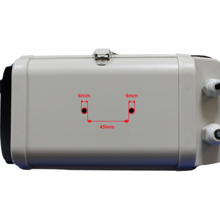Caméra IP ONVIF 2 MPX Lecture de plaque d'immatriculation 6-22 mm éclairage LED automatique intégré