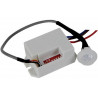 Mini sensore movimento PIR 12V DC crepuscolare timer interruttore 30V 2,5A MAX