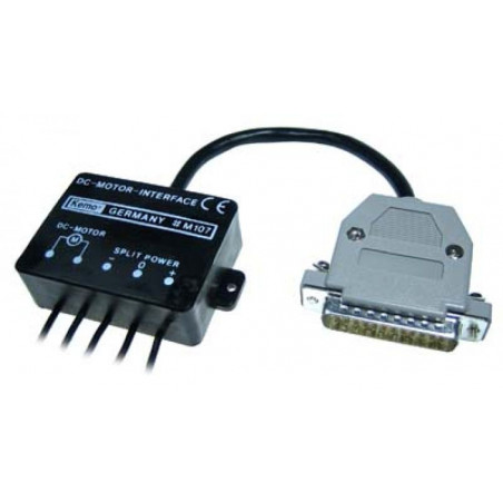 Parallel interface LPT DC motor control driver for PC 5..24V DC 2A MAX