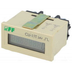 Compteur électronique d'impulsions Entrée d'impulsion CC 4-30 V Batterie de réinitialisation 24 V