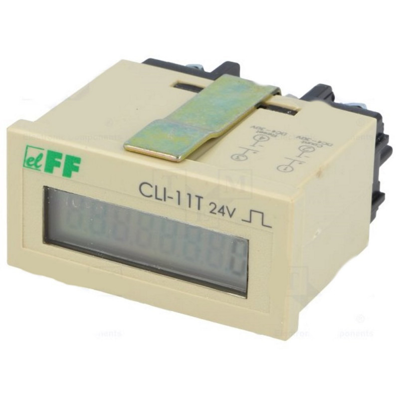 Compteur électronique d'impulsions Entrée d'impulsion CC 4-30 V Batterie de réinitialisation 24 V