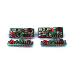 4 modules récepteurs RF sans fil 433,92 MHz 3-12 V AM OOK pour Arduino et embarqués