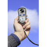 Wind anemometer 0.1 up to 30 m / s with temperature measurement Factory calibrated