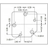 3,5 mm gerade Stereo-Buchse für THT-Panel