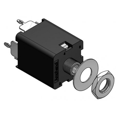 3,5 mm gerade Stereo-Buchse für THT-Panel