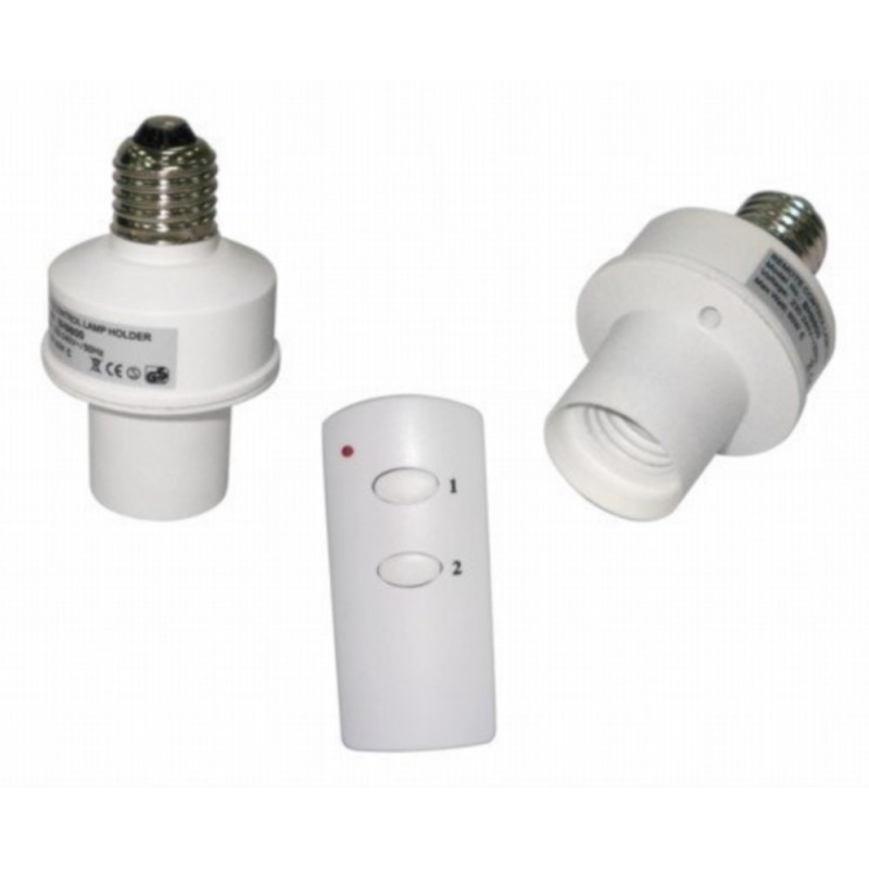 Douille de Lampe avec Télécommande Sans Fil pour Contrôle d'Ampoule -  imychic