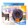 Altimeter and barometer with compass and high robustness sport thermometer