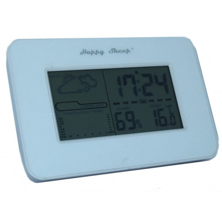 Maxi weather station with alarm clock 24h backlit weather forecast
