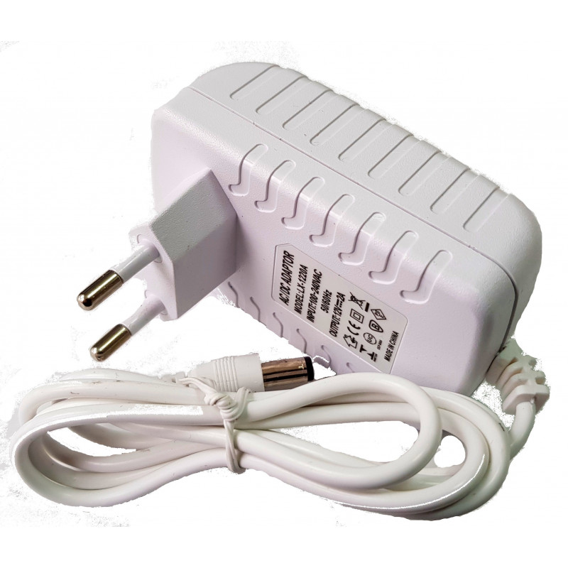 Stabilisierte Schaltstromversorgung 100-240V AC 12V 2A 24W DC-Anschluss Stabilisierte Schaltstromversorgung 100-240V AC 12V 2A 24W DC-Anschluss