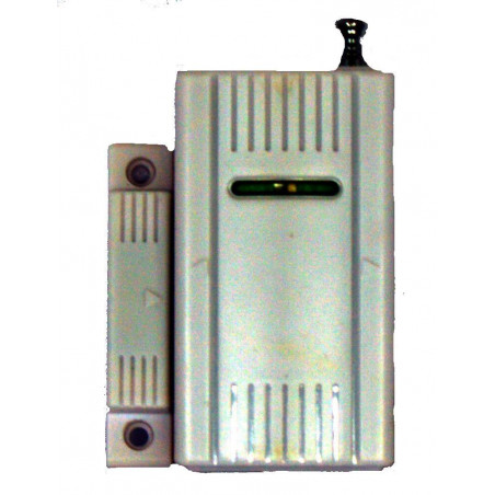 Capteur magnétique sans fil 433.92 avec batterie pour porte ou fenêtre pour alarme 2800-LED