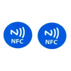 2 NFC TAG inscriptibles compatibles avec Windows Phone, Android et Blackberry