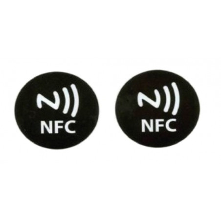 2 beschreibbare NFC-TAGs, die mit Windows Phone, Android und Blackberry kompatibel sind