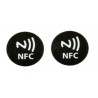 2 etiquetas NFC grabables compatibles con Windows Phone, Android y Blackberry