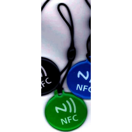 Etiqueta NFC grabable para Windows Phone, Android, formato de llavero Blackberry