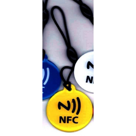TAG NFC scrivibile per Windows Phone, Android, Blackberry formato portachiavi