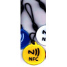 Writable NFC TAG for Windows Phone, Android, Blackberry keychain format